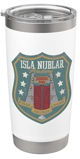 Jurassic Park Isla Nublar Academy Doppelwandiger Edelstahl-Thermobecher