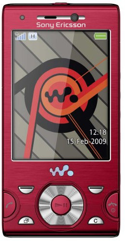 Sony Ericsson W995 Handy (UMTS, 8.1 MP, UKW-Radio, 8GB) Energetic Red