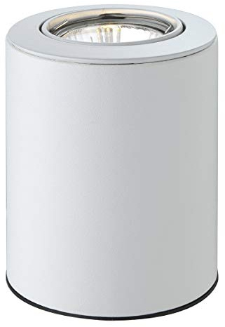 Firstlight 5080WH GU10 1 x 240 V 50 Watt Floodlite Uplight Table Floor Lamp, White