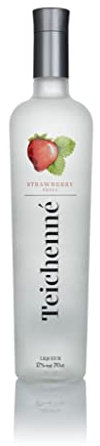 Teichenné Strawberry Liqueur | 17% abv | Premium Spirits | Flavoured Liqueur | Schnapps | Cocktail Ingrediant | Gift | Fraise