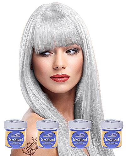La Riche Directions - Set of 4 White Toner Semi-Permanent Hair Colour - 88ml Jars