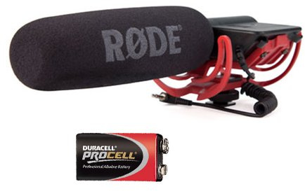 Rode Rycote VideoMic Richtmikrofon + 9v Batterie