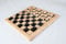Traditional Wooden Draughts Game (8 x 8 square board)