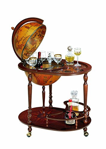 Zoffoli Art 44/4 Bar Globe Drinks Cabinet with Certificate of Authenticity, Dining room & Lounge, 40cm diameter