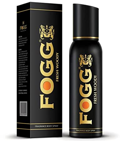 Fogg Fresh Woody Black Series Perfume Deodorant Amasing Fragrance for Men Collection Fresh Woody Deo Body Spray 120ml by Fogg
