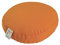 Bausinger Meditationskissen Reise-Roshi, 24 x 8 cm, Füllung Buchweizenspreu, Bezug 100% Bio-Baumwolle, orange