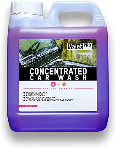 ValetPro Concentrated Car Shampoo 1 Liter - Autoshampoo PH Neutral Hochkonzentriert