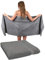 Betz 2 Stück Saunatücher XXL Badetuch Liegetuch Strandlaken Saunahandtuch Premium Frottee 100% Baumwolle Größe 70 x 200 cm Farbe anthrazit