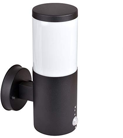 Außenleuchte mit Bewegungssensor E27 Fassung Wandleuchte Sensor Außenwandleuchte Wandlampe Außenlampe Aussen Beleuchtung Aussenlicht mit Bewegungsmelder 296A1