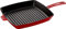 STAUB Amerikanische Grillpfanne 30 cm, Gusseisen, Für alle Herdarten, Kirschrot