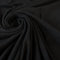 Stoff Meterware Fleece Polar - Fleece weich kuschelig schwarz Kleiderstoff Preis pro Meter