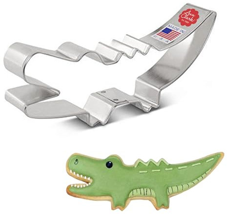 Ann Clark Cookie Cutters Cute Alligator Cookie Cutter, 12.7 cm