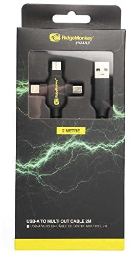 Ridgemonkey USB-A Multi Out Cable 2M