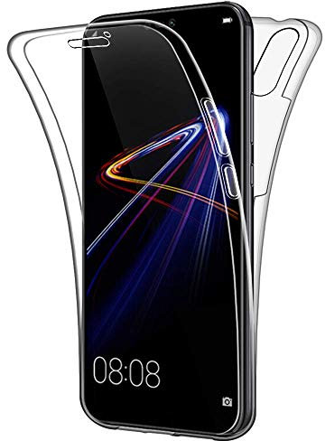 iGlobalmarket Funda para Huawei P20 Lite - Carcasa Completa [360] de [Silicona] para móvil - (Transparente Frontal + Trasera)