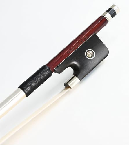 VINGOBOW Brazilwood Cello Bogen Cellobogen Pernambuco Leistung Natürlich Mongolisches Rosshaar 1/2 Größe