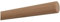 Buche Handlauf unbehandelt Geländer rund ohne Halter (zum ölen, beizen, lackieren) Länge: 4200 mm / 420 cm / 4,2 m Enden: gefast