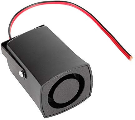 Summer Reverse Beeper, 12V 115 dB Auto Umkehr Alarm Backup Horn Beeper Summer buzzer Universal Black