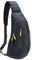Gisdanchz Sling Bag Herren, Brusttasche Damen Herren Klein Schultertasche Umhängetasche Sporttasche Crossbodoy Slingbag Crossbag Mini Backpack Chest Bag Rucksack Wasserdicht Sport, Grau