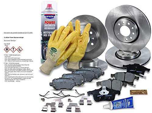 BESTPRICE BESTPRICE Bremsenset inkl. Bremsscheiben vorne Ø 308 mm + hinten Ø 264 mm + Bremsbeläge vorne und hinten