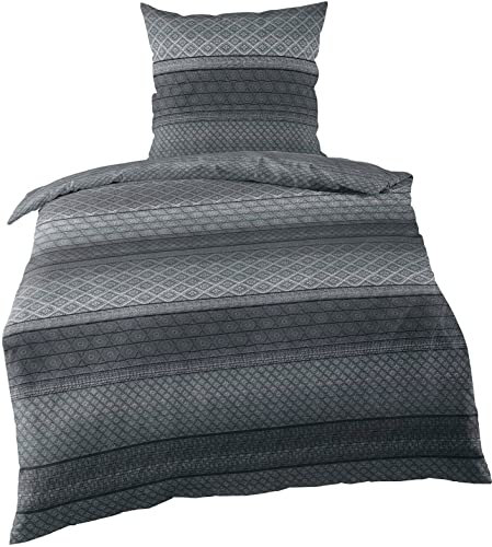 Jekatex Baumwoll-Satin Bettwäsche Evelyn (200_x_200_cm)