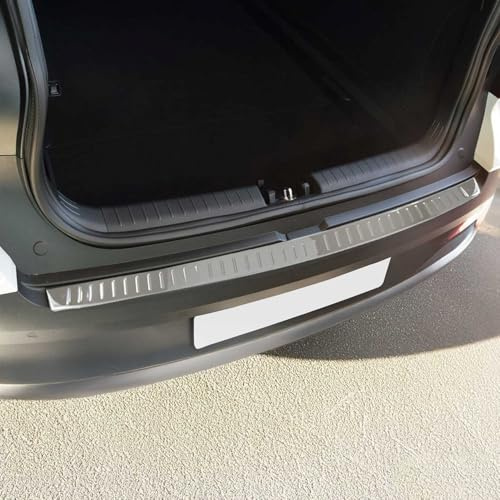 OMAC Ladekantenschutz für Hyundai Bayon 2021-2026 Edelstahl Chrom | Stoßstangenschutz, fahrzeugspezifische Passform
