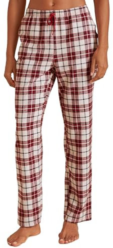 CALIDA Favourites Hose Damen, mit Seitentaschen, Flannel