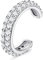 ORAZIO 925 Sterling Silber Ohr Manschette CZ Non-Piercing Fake Helix Knorpel Conch Ohrringe für Frauen
