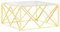 vidaXL Table Basse, Table d'Appoint en Verre Trempé, Bout de Canapé Maison Intérieur, Table de Salon, Moderne, Acier Inoxydable et Verre