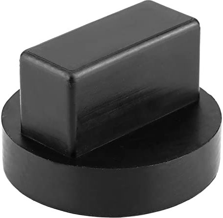 VOBOR Jack Pad Adapter, Wagenheber Gummiauflage Kompatibel mit Mercedes Benz Universal Hydraulischer Wagenheber Scherenwagenheber Auto Wagenheber 2t Schwarz