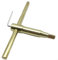 Clé à mandrin de tour, outils de mandrin de tour avec poignée de mandrin en forme de T 40CR trempe, clé à tête carrée pour routeur CNC, fraiseuse à graver (14 mm)