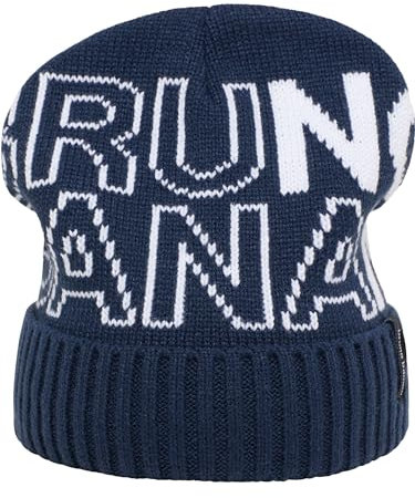 bruno banani Herren Strickmütze Navy OS