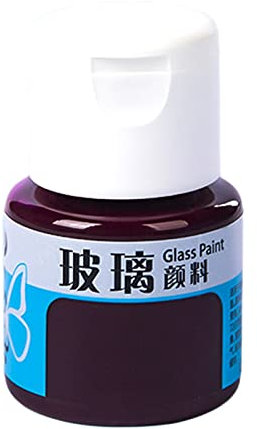 NYCEMAKEUP Pintura para Vidrio, Color Transparente, Pintura Artesanal Brillante y Brillante para vidrieras