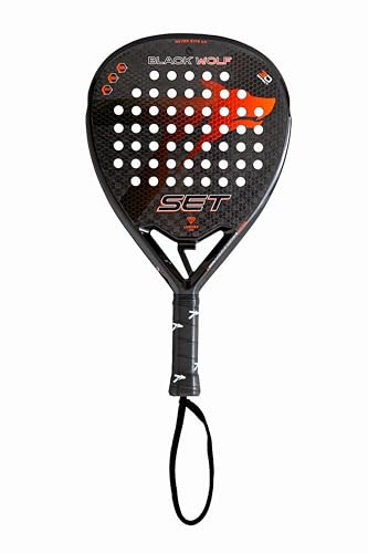 Pala Padel SET Black Wolf