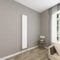 Sky bathroom | 1600x236mm - Modern White Vertical Double Panel Oval Column Radiator Central Heating Designer Radiator