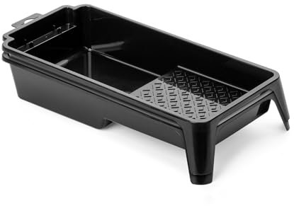 Bates- Paint Tray Liner, 4 Inch, 12 Pack, Tray, Paint Trays, Disposable Paint Tray, Plastic Paint Trays, Paint Pans Trays, Mini Paint Tray, Roller Tray