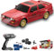 Hylukon Ferngesteuertes Auto, 2,4 GHz, RC Drift Car 30 km/h – 1/16 Rennwagen mit Vorder- und Rückleuchten, Retro-Stil