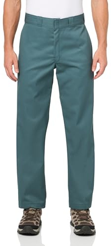 Dickies Men's Original 874 Work Pants, Lincoln Green, 44W x 30L