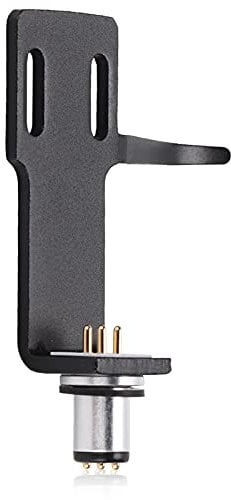 Turntable Phonograph Player Headshell High End Phono Cartridge Headshell Record Player Kit (Black)
