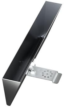 SnS Grills - Pared de agua para canasta de fuego Slow 'N Sear® – Depósito de agua en forma de V para cocción baja y lenta, mantiene el control de humedad y temperatura, 18 pulgadas