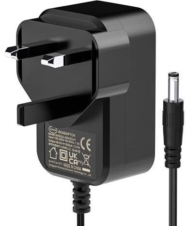26V 500mA Vacuum Cleaner Battery Power Supply for Hoover Vacuum Cleaner H-Free 200 H-Free 500 H-Free 700 H-Free 800, HF122GH HF222MPT HF522UPT HF522BH DS22PTGC HF222XLRG, Wall UK Charger Adapter