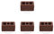 JOINPAYA 4 Stück Kinderzaunverbinder saugnapf bodenanker Laufstallstabilisator Stecker aus Kunststoff Anti-Rutsch-Fixator Stabilisator für Laufstall Laufstallhalter Plastik Brown