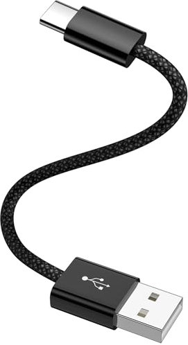 Cable Trenzado Carplay para iPhone 16 15 Coche 30cm,18W 3A Cable USB C a USB Carplay para Apple CarPlay y Android Auto,Cable USB a USB C Carga Rápida Datos para Samsung A55 A35 A15 A54 A34 Redmi 14c