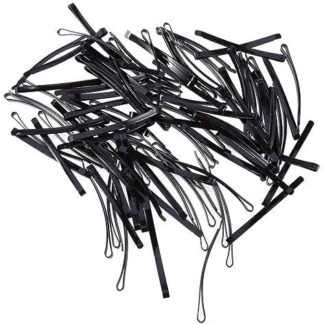 Healeved 100pezzi Fermagli Per Metallo Accessori Per Donne e Ragazze Clip e Resistenti Per Stili Minimalisti e Acconciature Eleganti