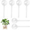 Mtlhbcg Lot de 6 boules d'irrigation des plantes - 27,5 x 8 cm - En plastique - Système d'irrigation automatique pour plantes - Pour le jardin de la maison, les plantes - Arrosage intérieur et