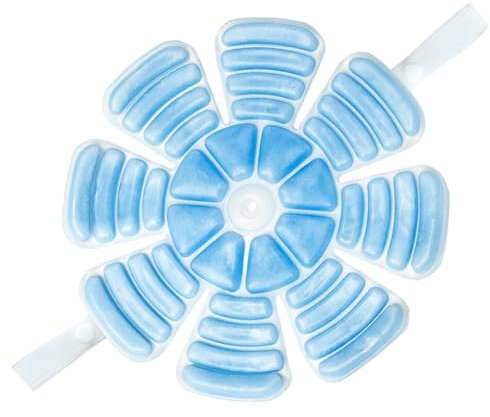 Kühlmützen-Einsätze, Kühl-Eisbeutel, 19 x 12 x 0,9 cm, flexible tragbare Verpackung, praktische Bauausrüstung, Fahrradzubehör für heißes Wetter