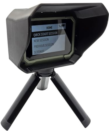 Sunshade Compatible with Athlon Rangecraft Chronograph 3D Printed by 3DReloading (Black)