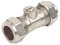 Trueshopping Isolierventil, Chrom, 15 mm, Metall, 2-Portig, Ventil, Armatur
