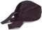 Chef Tie Back Cap - Schwarz - Einheitsgröße
