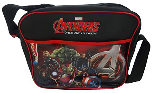 Marvel Messenger Bag, 34 cm, Black