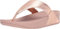 Fitflop Women's LULU Leather Toepost Thong Sandals, Rose Gold, 7 UK